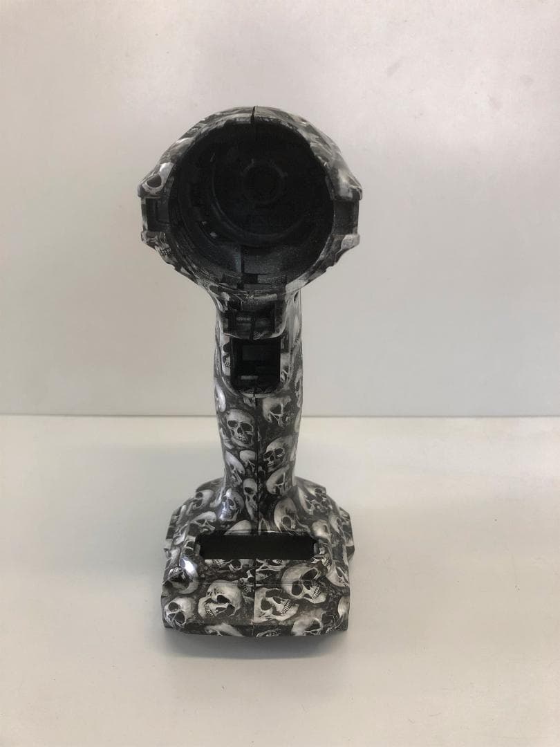 マキタ　インパクトドライバー　TD172　カスタムハウジング外装　ミニスカル柄