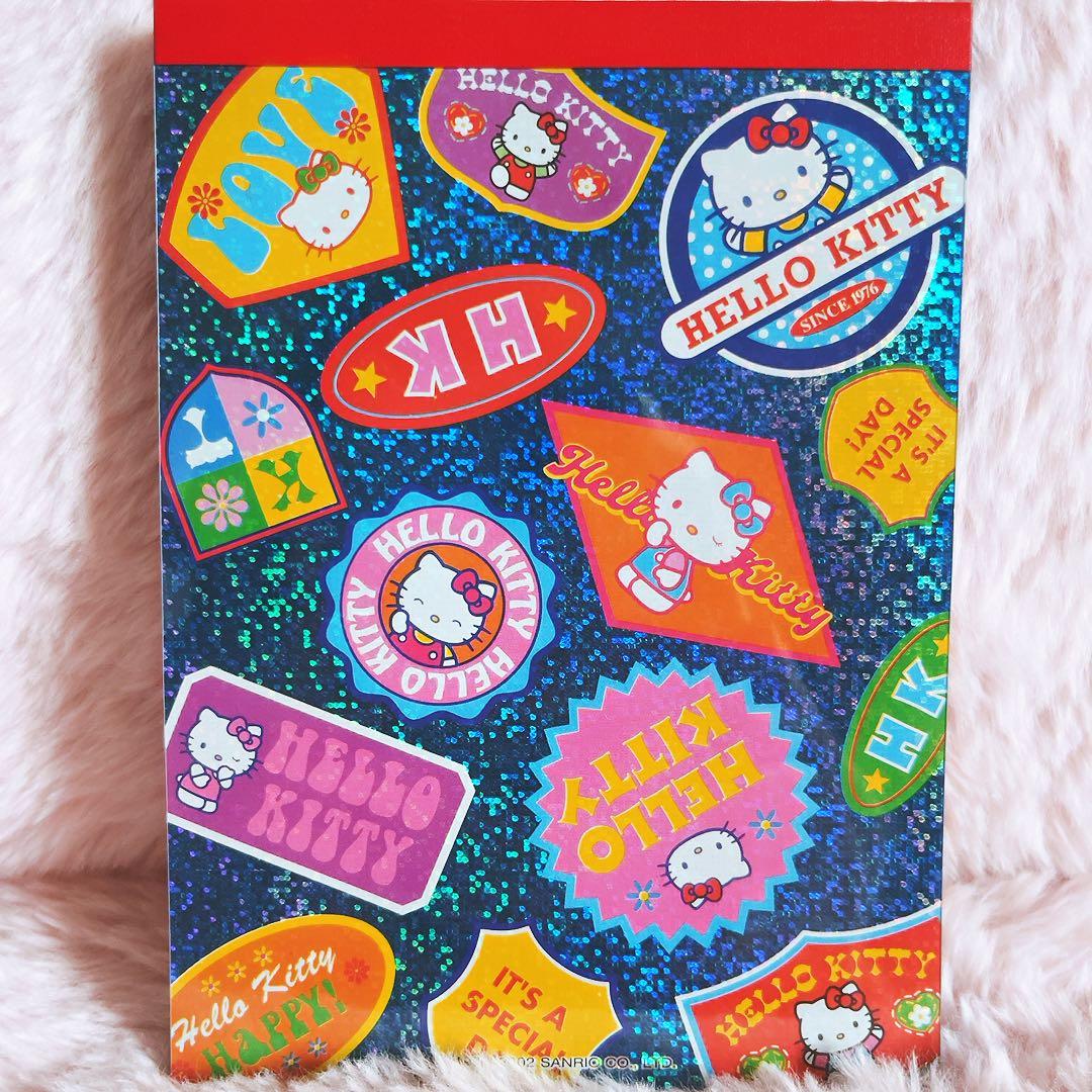 希少レア　ハローキティ　平成レトロ　メモ　レターセット　封筒　2001 2004