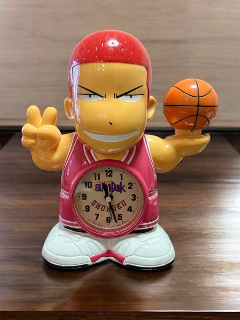 【希少】SLAM DUNK-スラムダンク　目覚まし時計　桜木花道