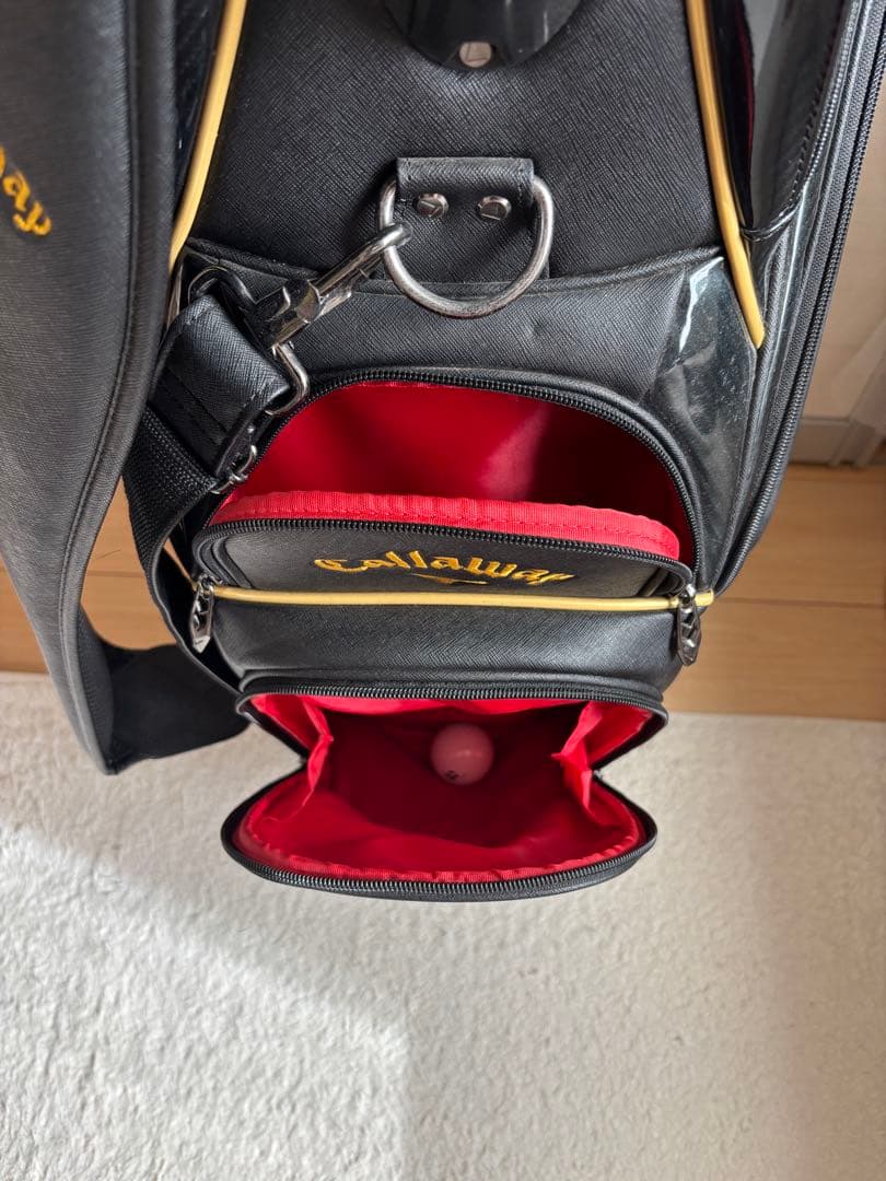 希少 限定ワッペン付き USA カリフォルニア　キャロウェイ キャディバッグ