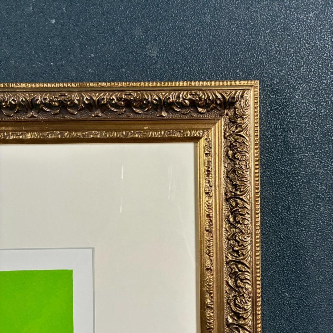 美品 岡本太郎「憩い」リトグラフ あずま工芸 証明シール有 豪華額装 太陽の塔