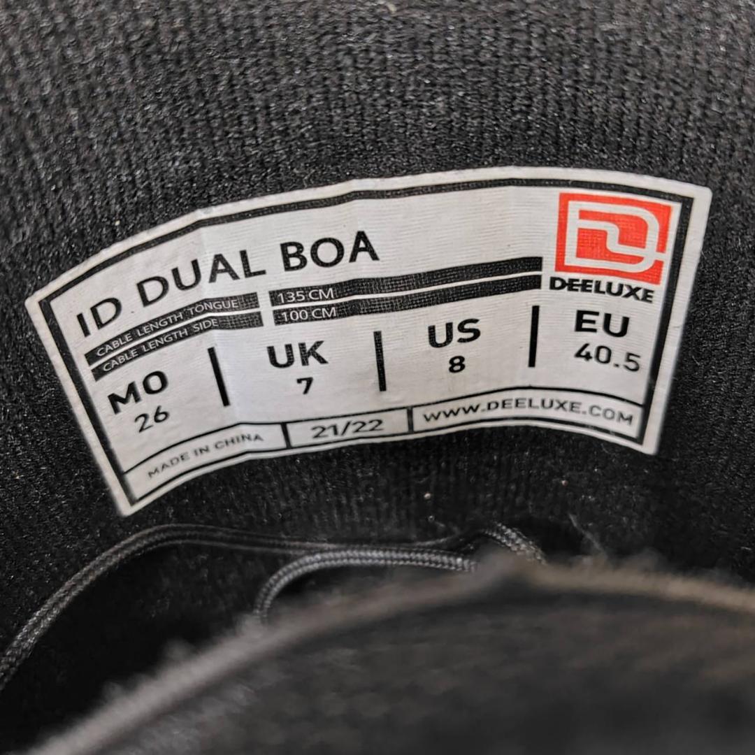 DEELUXE ID DUAL BOA メンズ スノーボードブーツ MH232