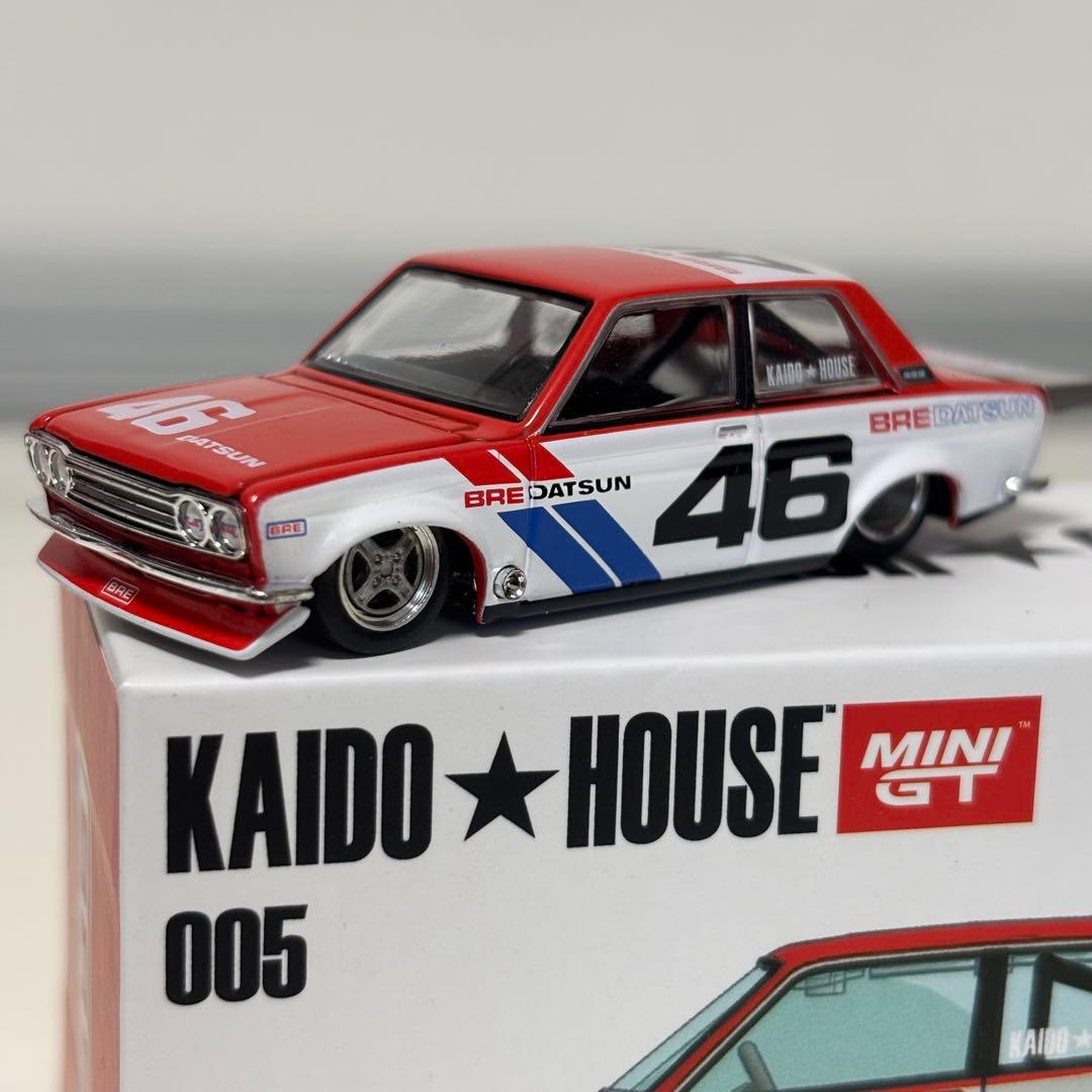 MiniGT KAIDO HOUSE Datsun 510 ミニカー 4台セット