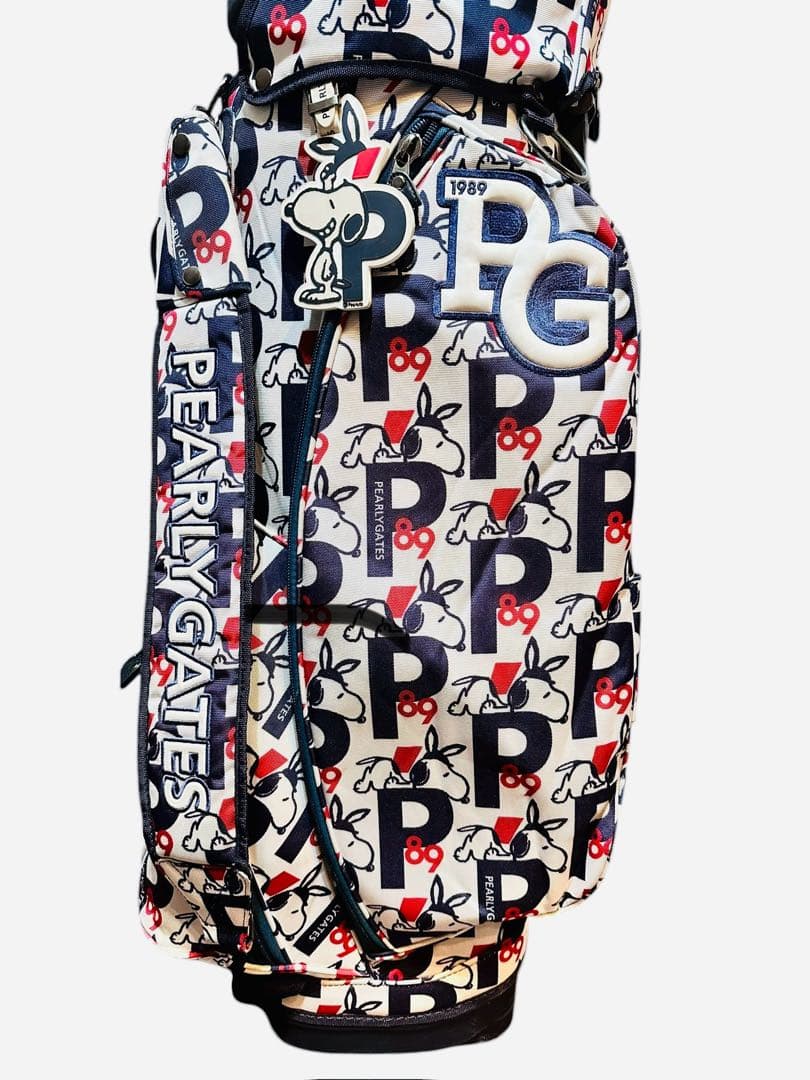 人気 PEARLY GATES（パーリーゲイツ）SNOOPYコラボキャディバッグ