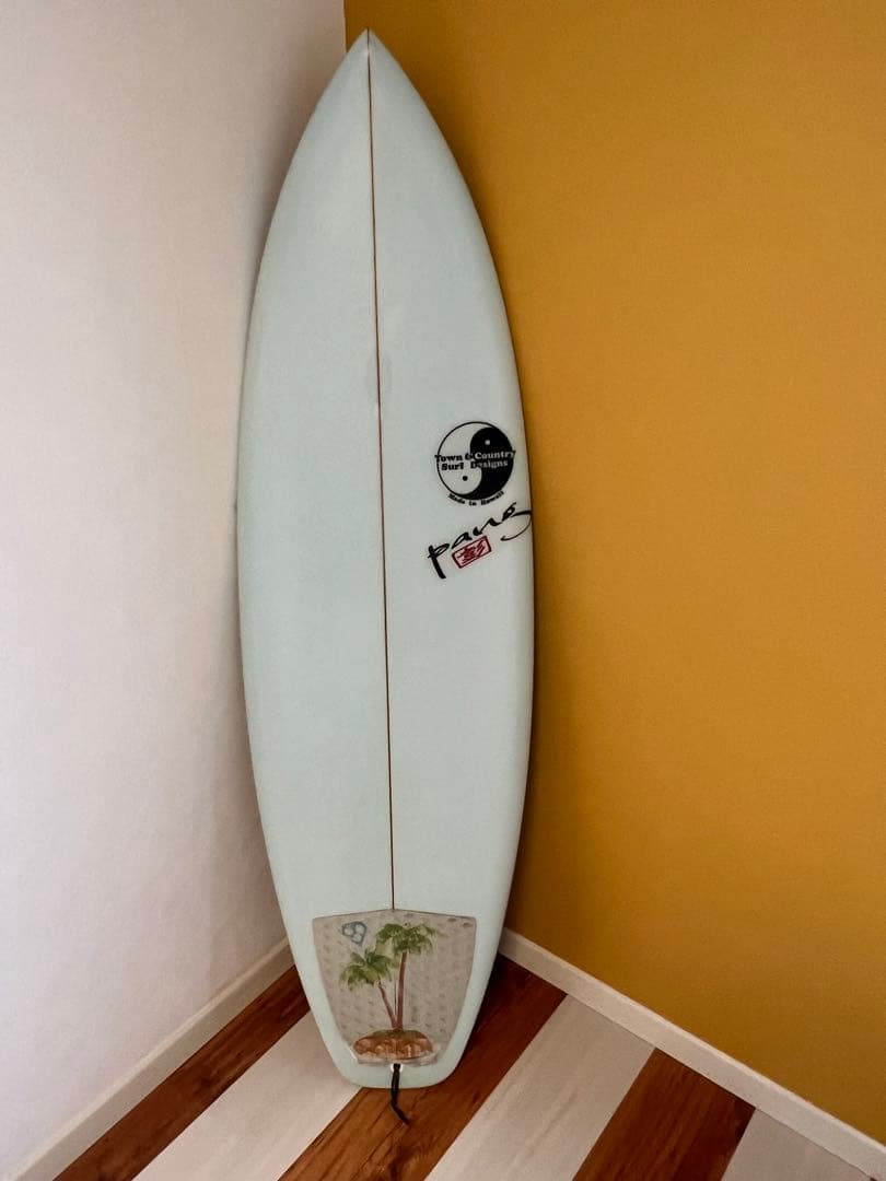 手渡し限定‼︎TOWN&COUNTRY グレンパングサーフボード　フィン付き