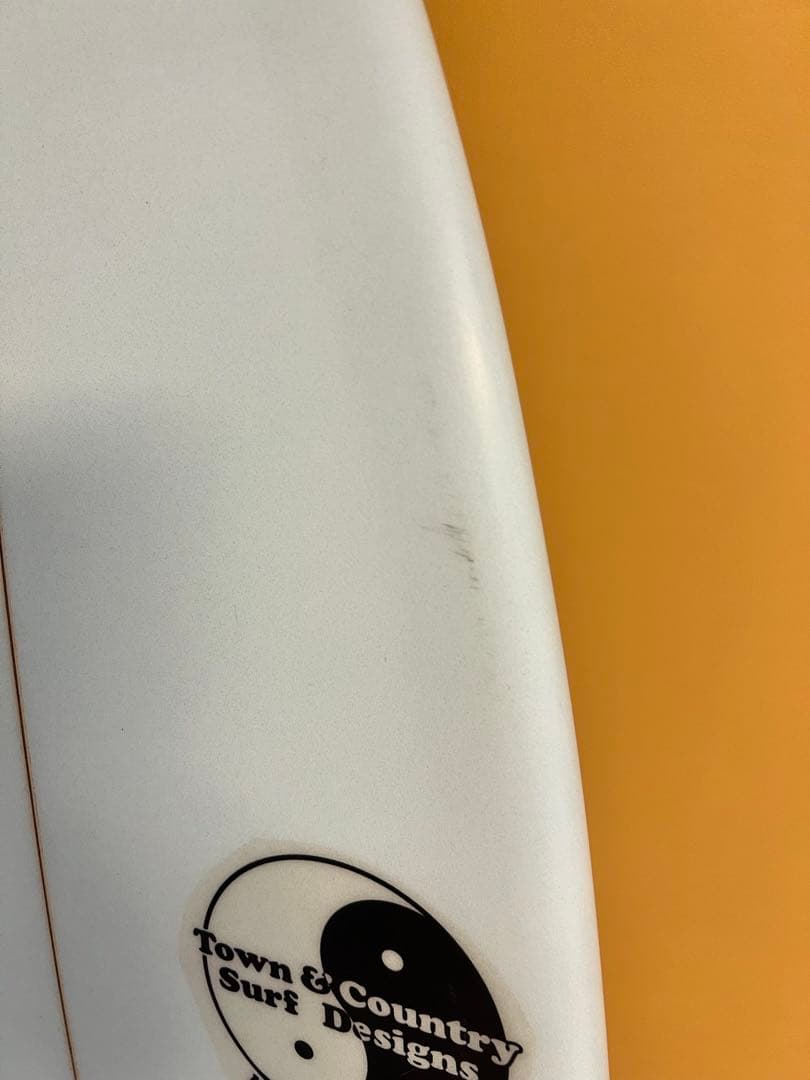 手渡し限定‼︎TOWN&COUNTRY グレンパングサーフボード　フィン付き