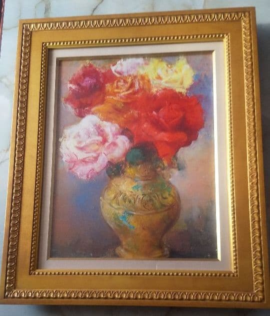 薔薇     (工藤和男画伯作の薔薇)