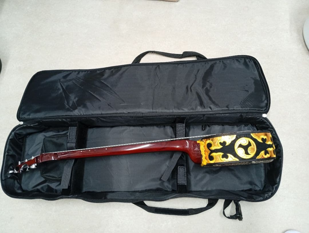 三線本体 人工革 ペグ式