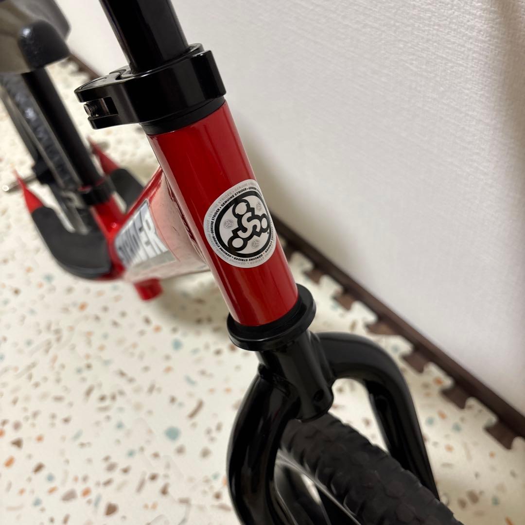 ご確認お願いいたします。ストライダー　スポーツモデル　12インチ　レッド　赤