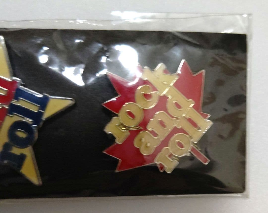 B'z LIVE-GYM バンザイ ノースアメリカ ピンバッジ 新品未開封