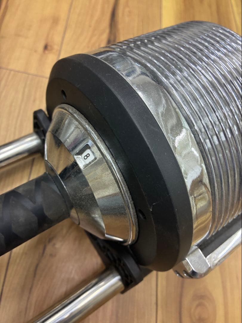 可変式ダンベル スチール製 コンパクト設計