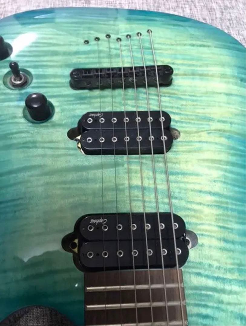 Agile 7弦ギター マホガニーボディ