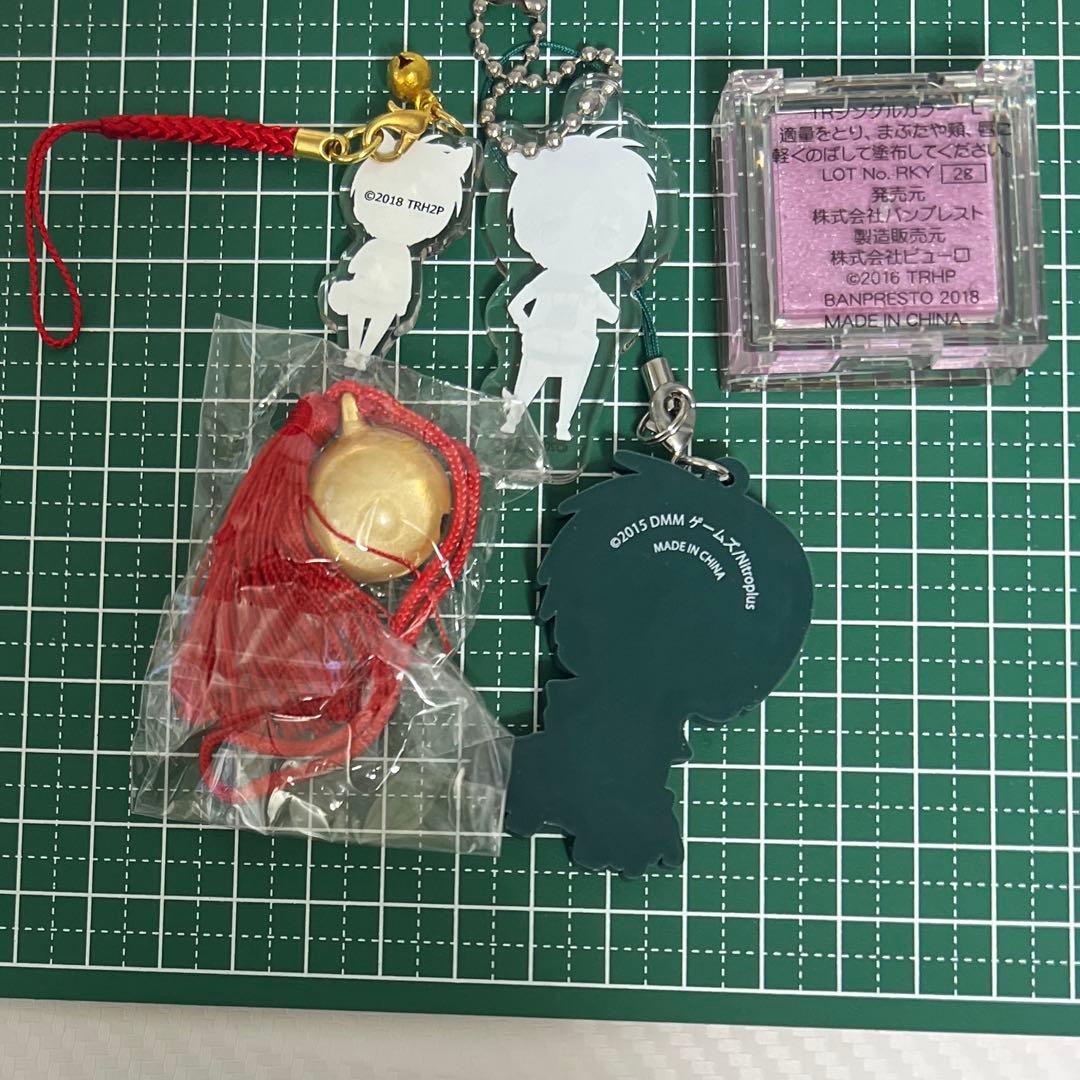 12 刀剣乱舞 ウララキューブ 鈴 へし切長谷部 キーホルダー ストラップ