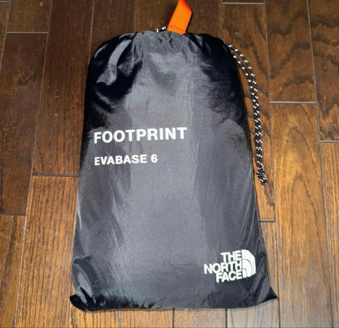 ノースフェイス エバベース6 フットプリント付き