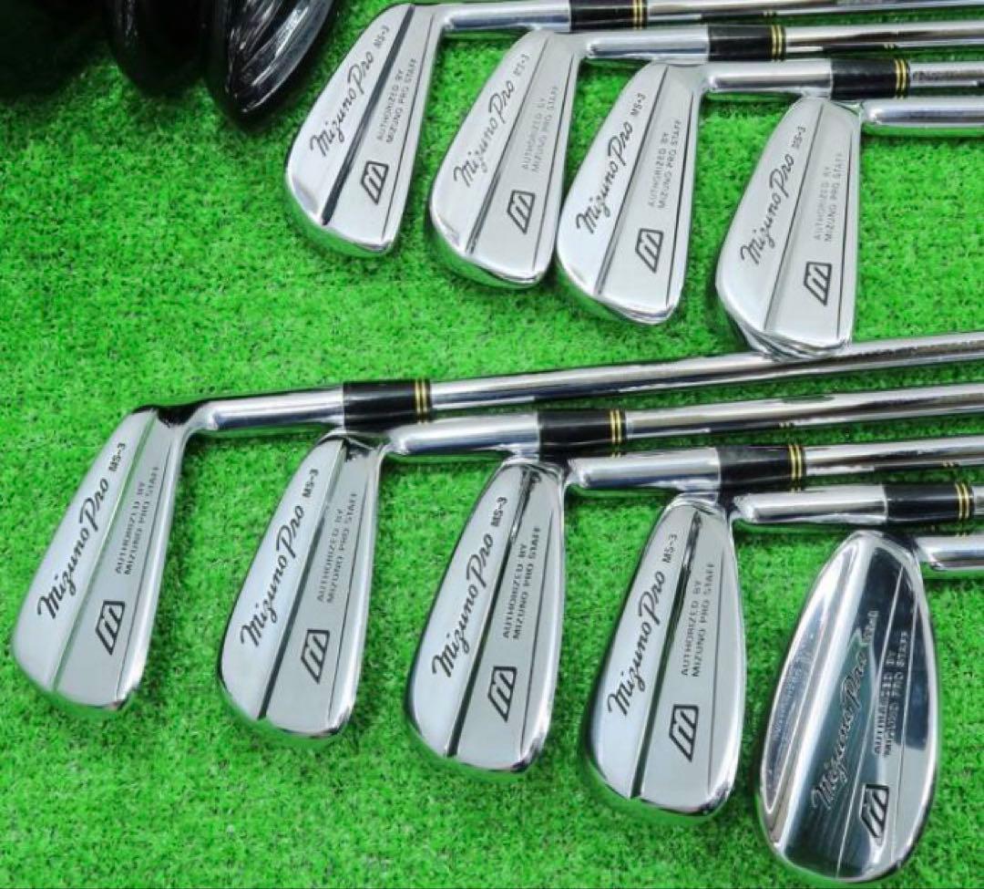 激レア！美品！ミズノMizuno　pro　MS-3　アイアン9本セット R
