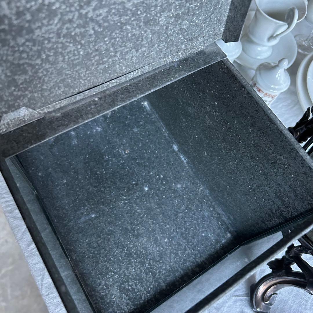 レア　フランスアンティーク　ブリキ　パンケース　ショーケース　両開　バタフライ式