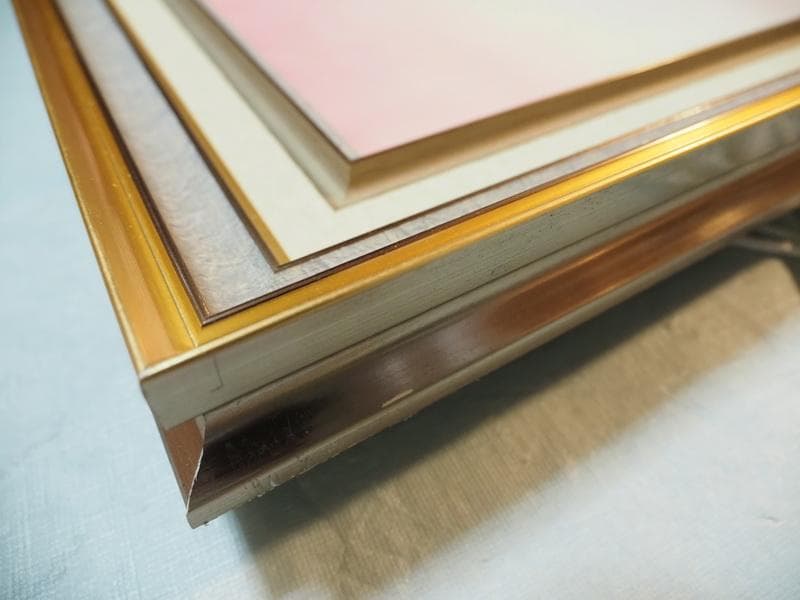 【最終値下げ】人物画　油絵　鶴田一郎　和服美人画　F6　額付き　手描き　肉筆