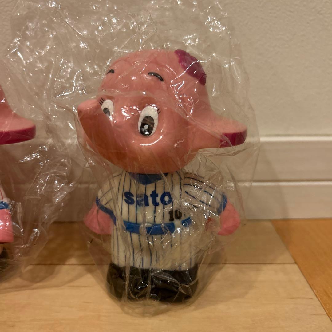 佐藤製薬　サトちゃんサトコちゃん貯金箱フィギュア　9体セット