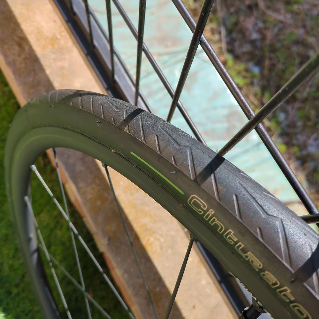 美品　DT Swiss　PR1400 ホイール タイヤ付き