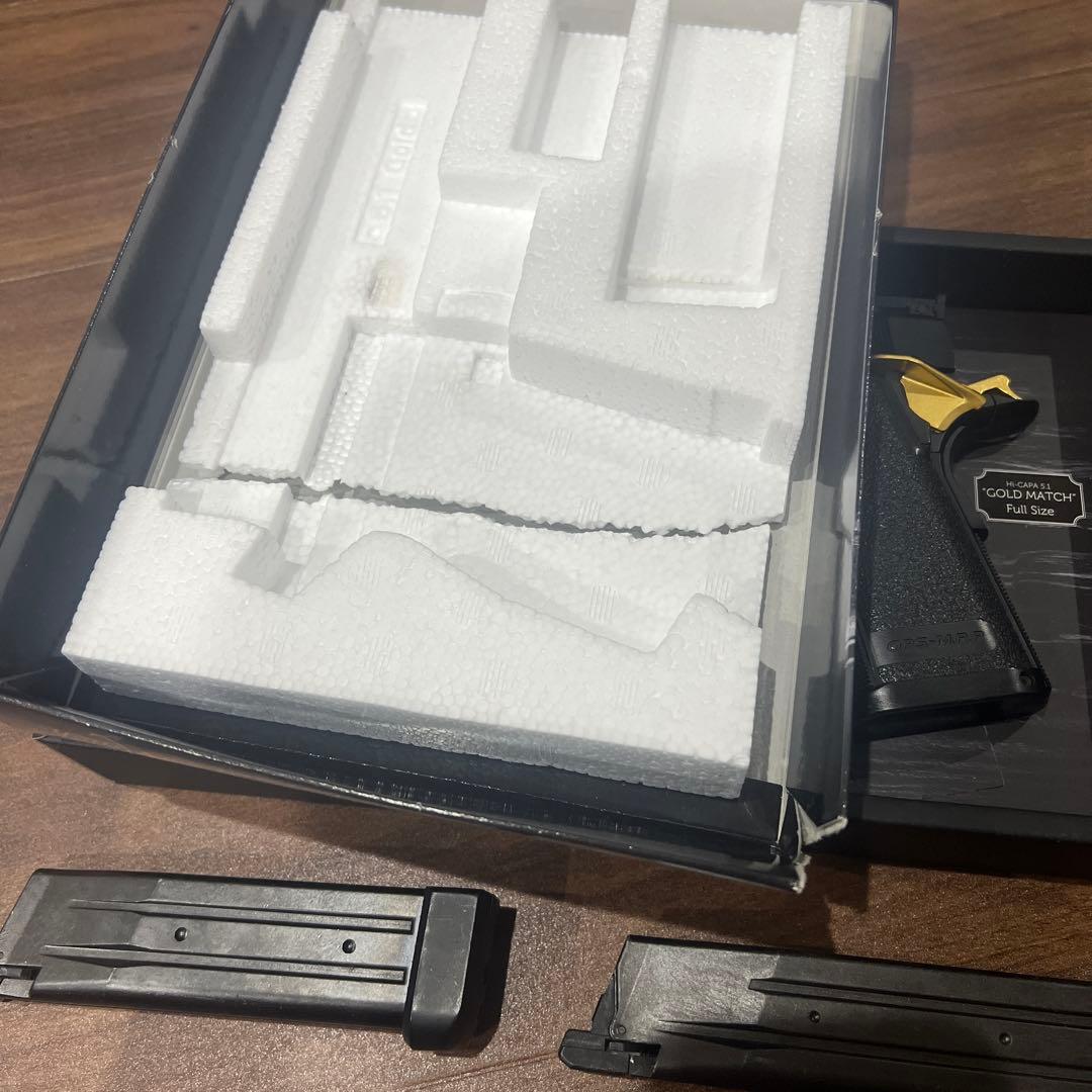 東京マルイ ハイキャパ5.1ゴールドマッチ カスタム ガスガン