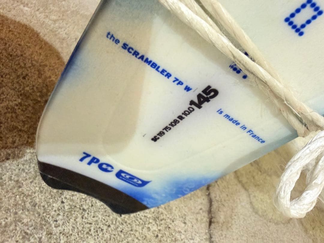 SALOMON SCREAMER スキー 青　145センチ送料込み