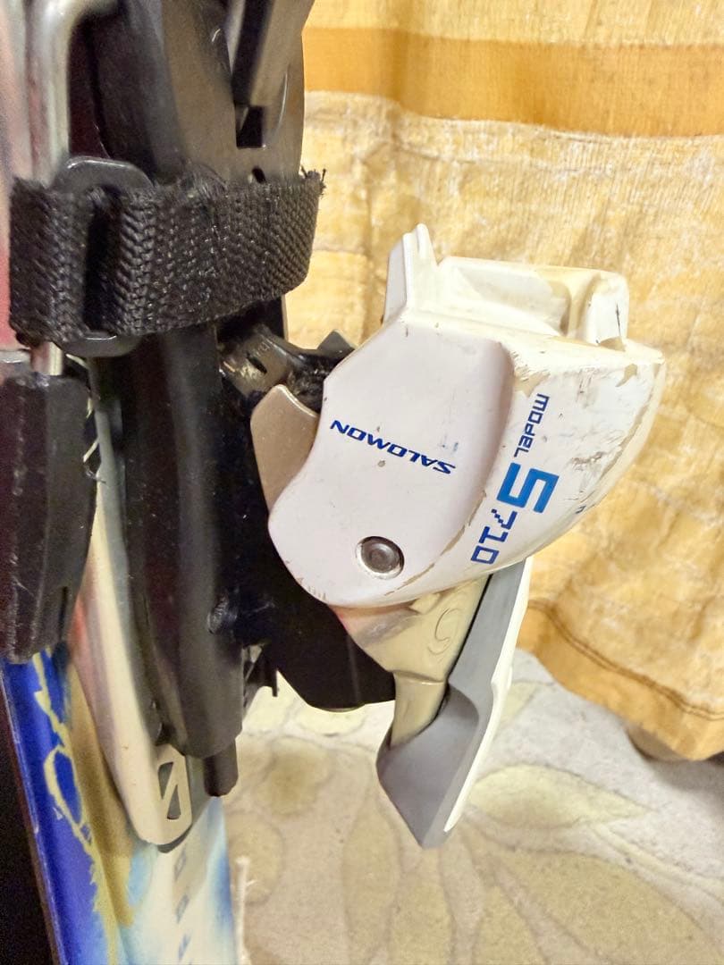 SALOMON SCREAMER スキー 青　145センチ送料込み