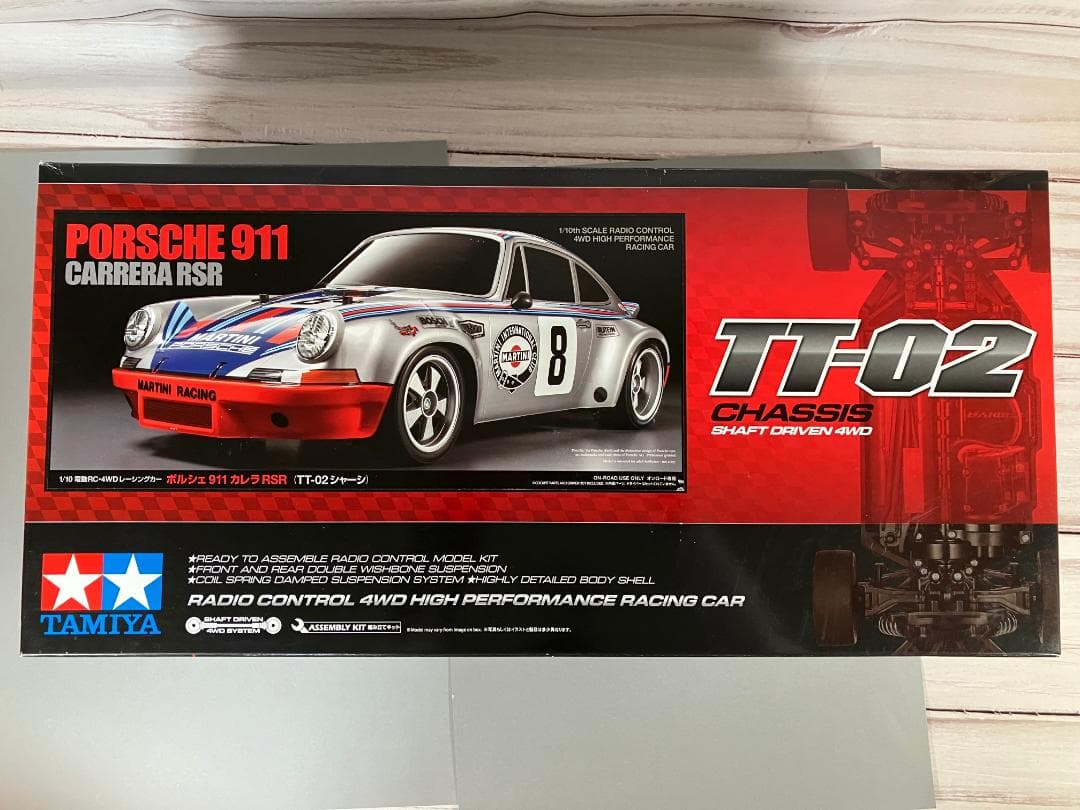 ☆彡新品　タミヤ　RC　4WD ポルシェ911カレラRSR