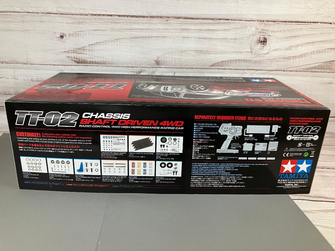 ☆彡新品　タミヤ　RC　4WD ポルシェ911カレラRSR