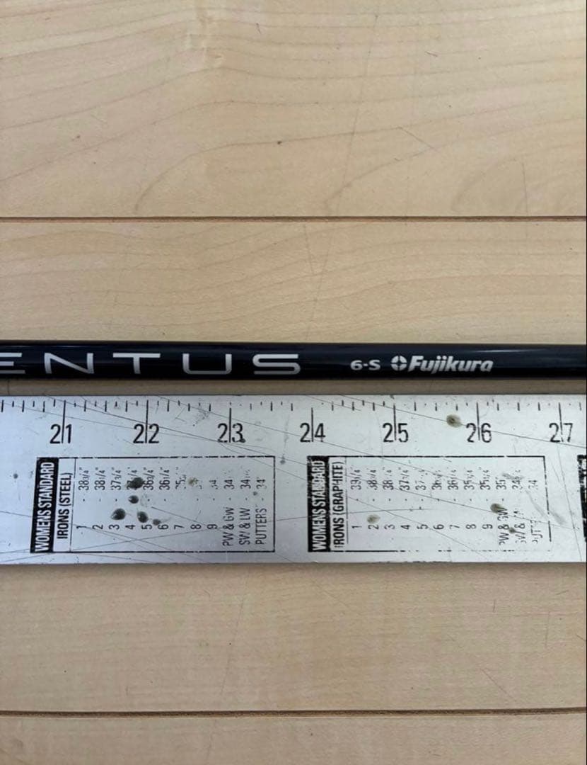 435 フジクラ　ベンタスブルー　6S テーラースリーブ付　ドライバー用