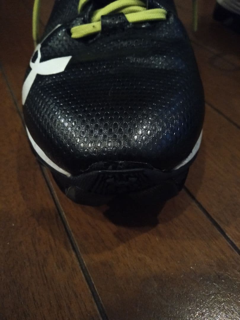 アンダーアーマー　アメリカンフットボール　アメフト　スパイク　25cm