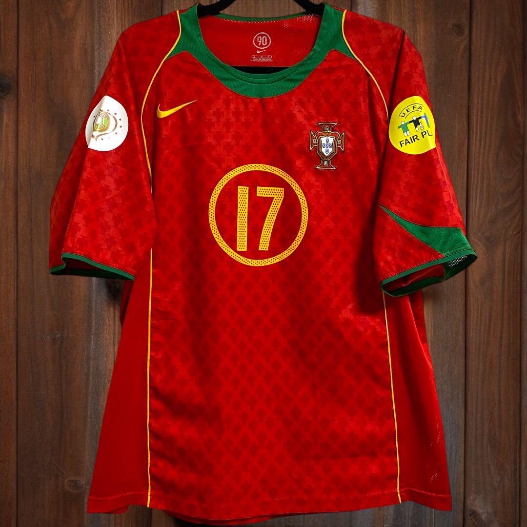 『正規品』ポルトガル代表 2004 クリスティアーノ・ロナウド ユニフォーム