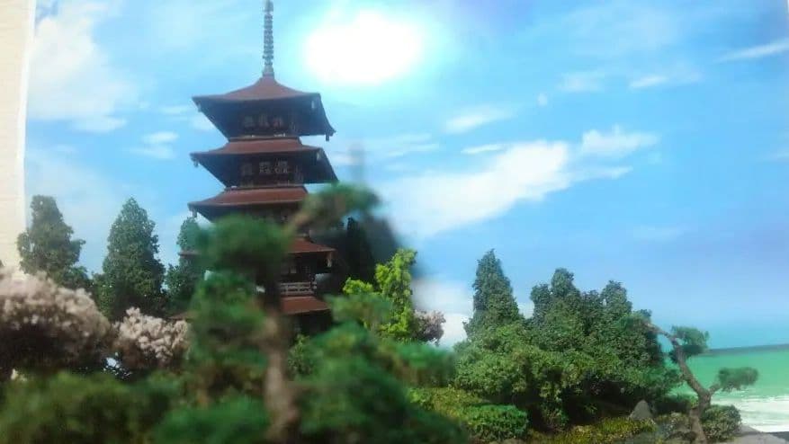 改装SP記念‼️✨お寺✨桜咲く✨瑠璃光寺✨五重の塔✨SPハイグレード仕上げ