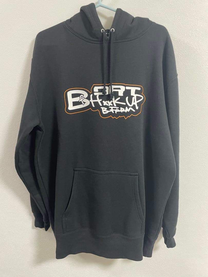 DRT × B-FARM コラボ パーカー 黒 XL