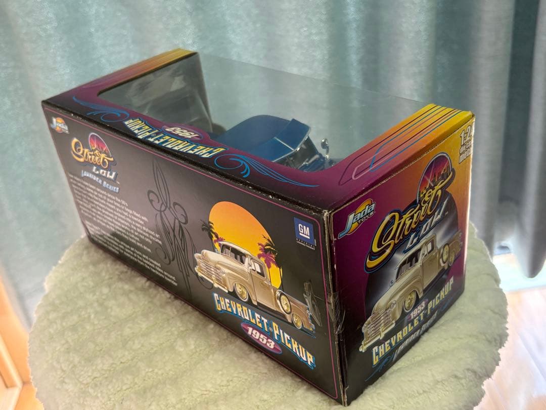 Jada Toys 1953 シボレー ピックアップトラック 青 ローライダー