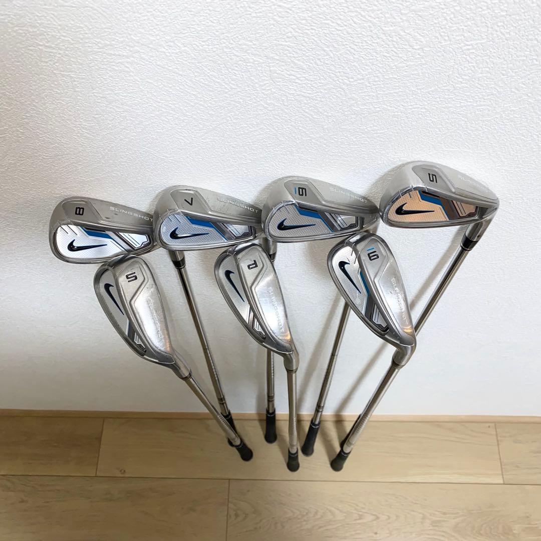 NIKEナイキ ゴルフクラブ 本格フルセット☆メンズ初心者キャディバッグ付UNI