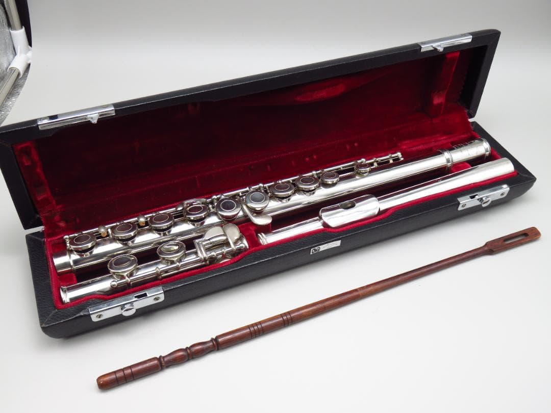 メンテナンス済　フルート　頭部管銀製　オールド ムラマツ　Muramatsu