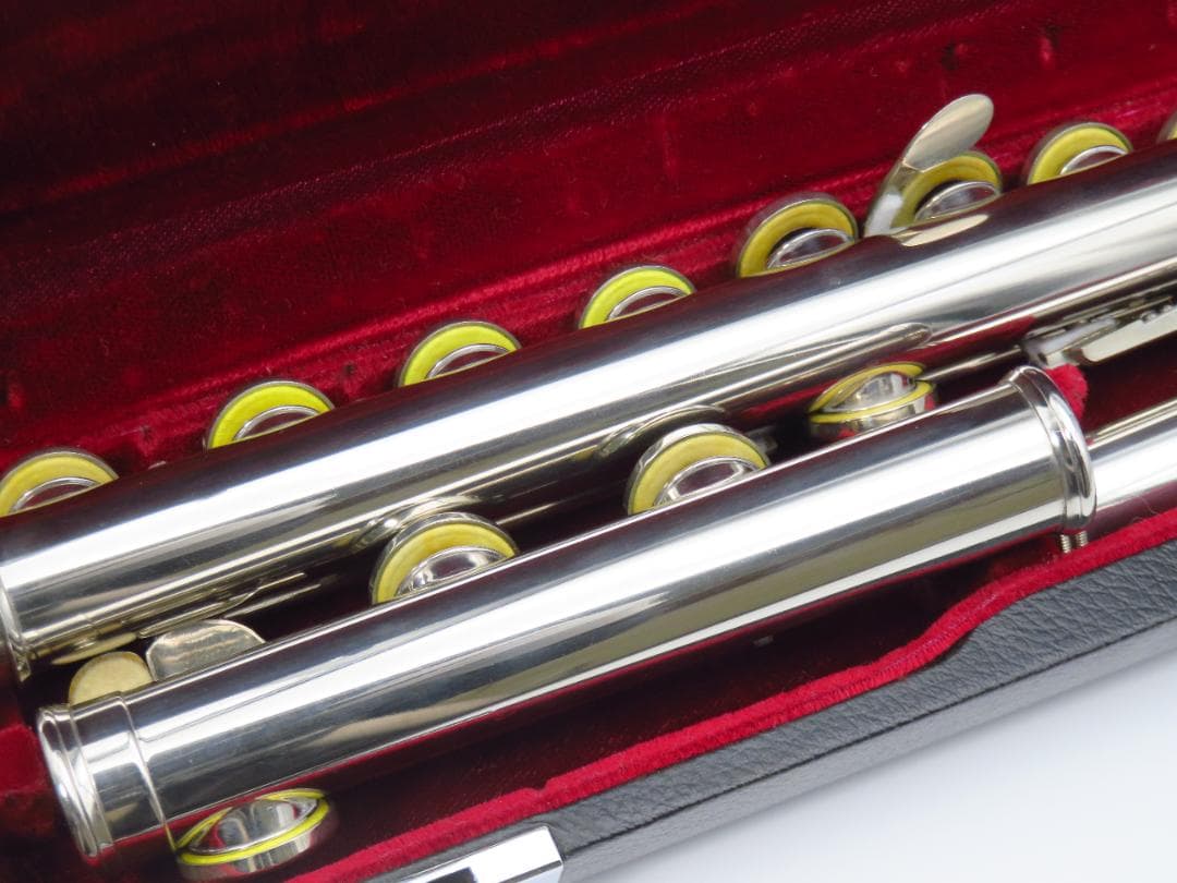 メンテナンス済　フルート　頭部管銀製　オールド ムラマツ　Muramatsu