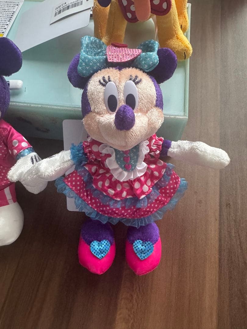 ミニー　ファンダーランド　パルパルーザ　ぬいば　ミッキー、ミニー、プルート