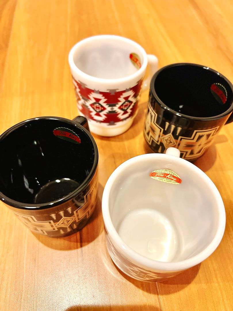 ペンドルトン×ファイヤーキング Fire King×PENDLTON マグカップ