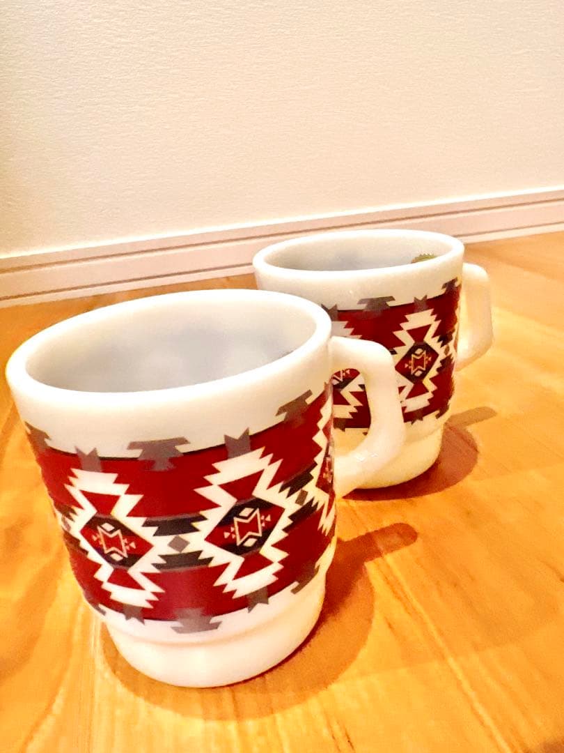 ペンドルトン×ファイヤーキング Fire King×PENDLTON マグカップ