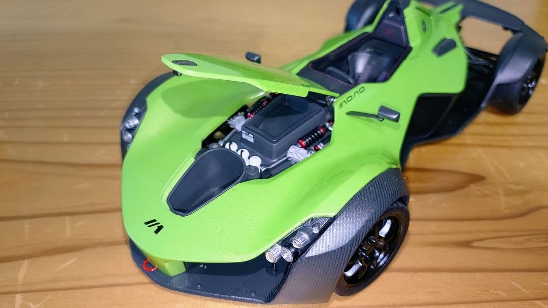 1/18　ミニカー　オートアート　BAC　MONO　AUTOart　ロータス