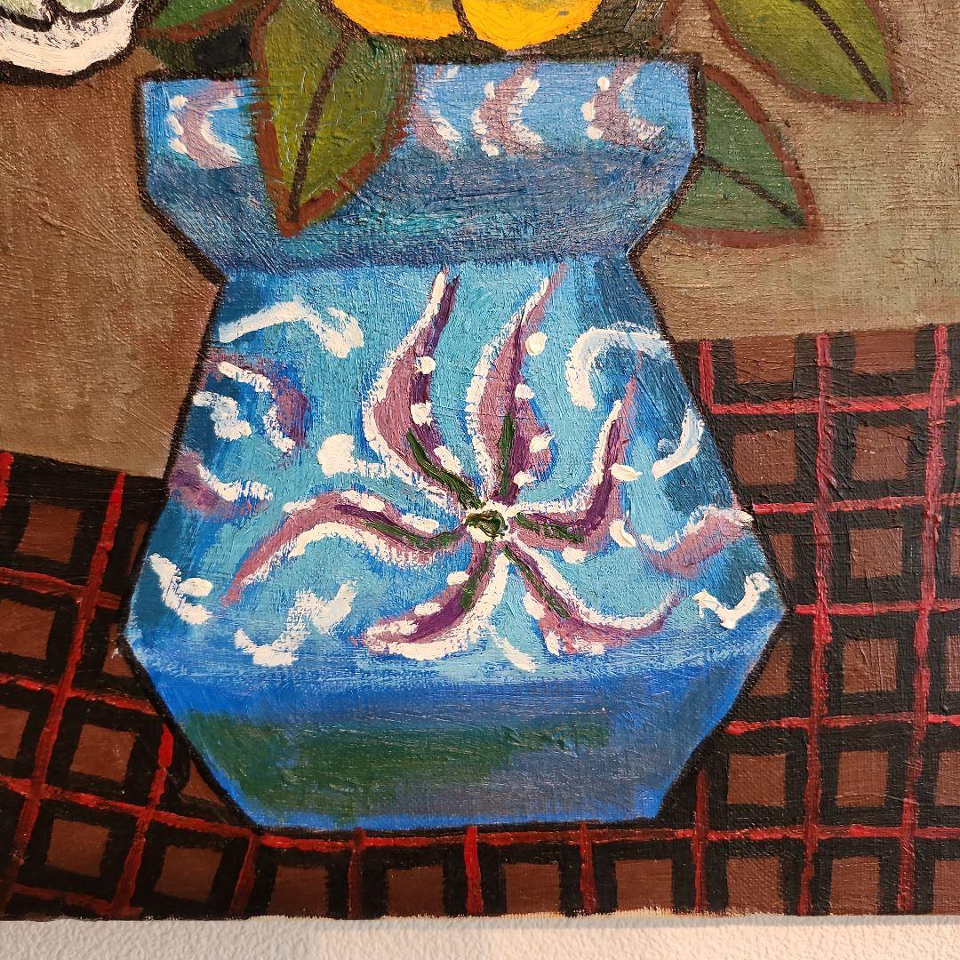 田渕眞兒　油絵　油彩　薔薇シリーズ　花　No.10