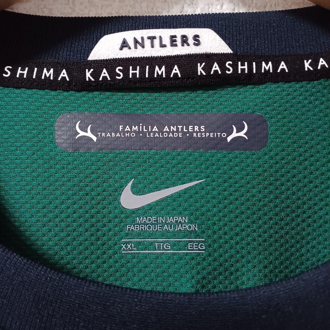 鹿島アントラーズ NIKE 2010 ゴールキーパー ゲームシャツ 長袖 GK