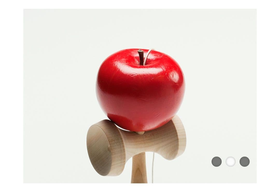 未使用品◆りんごのけん玉　鈴木康広　more trees 坂本龍一