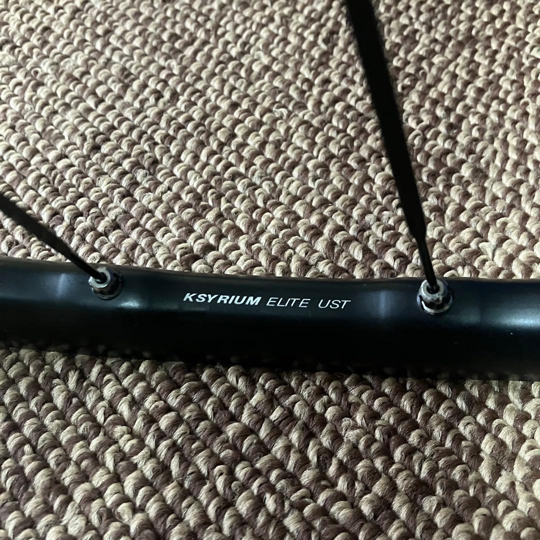 Mavic Ksyrium Elite UST 完組ホイール 2本セット