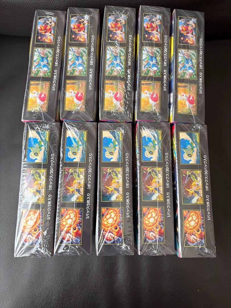 ポケモンカード メガブレイブ5BOX メガシンフォニア5BOX 新品未開封