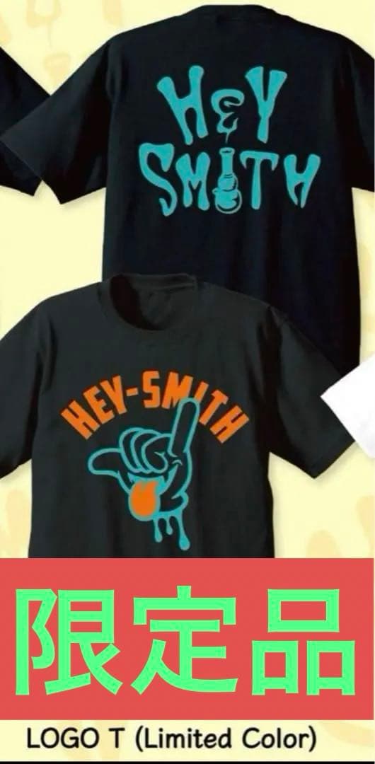 ❤️HEY-SMITH LOGO Tシャツ XLサイズ　限定品