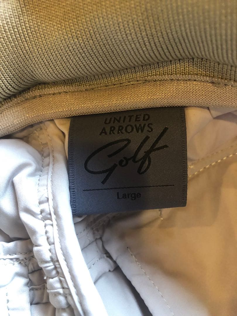 UNITED ARROWS GOLF キルティングパンツ ベージュ