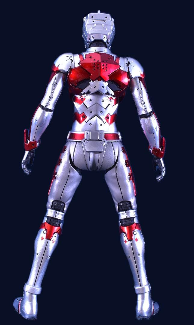 中古 ThreeZero 1/6 ULTORAMAN ACE SUIT　電装OK