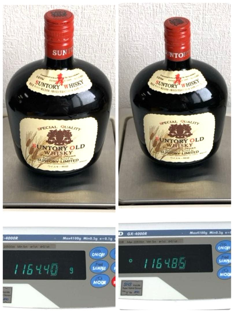 △ 未開栓 古酒 サントリー オールド ウイスキー 寿 760ml 4本まとめ